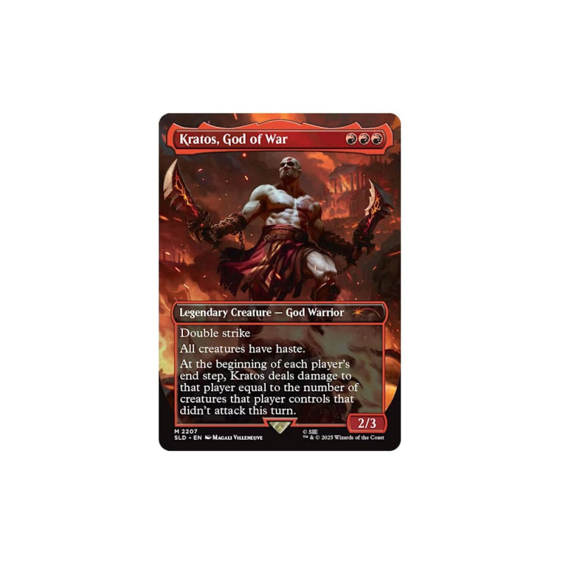 Magic the Gathering Secret Lair x PlayStation: God of War: Greek english 1