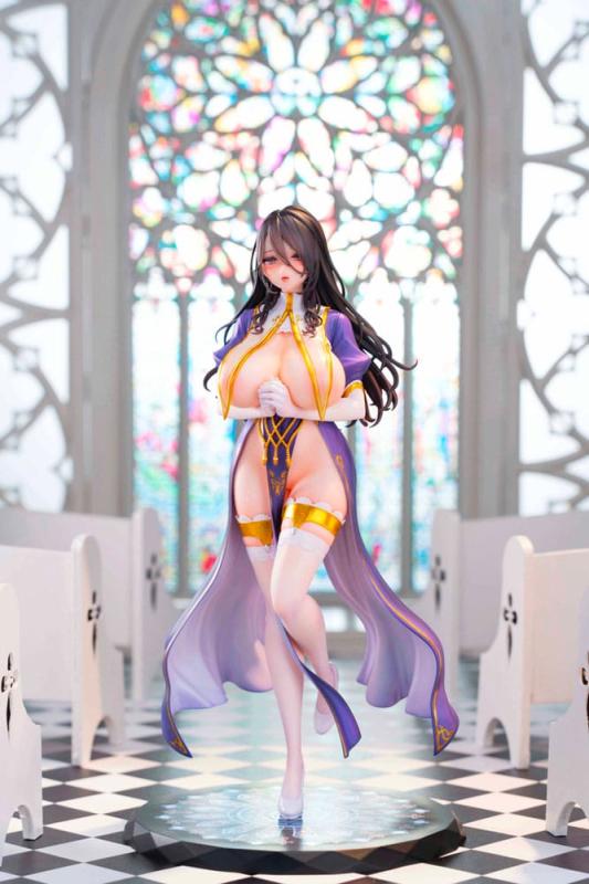 Original Character PVC Statue 1/6 The Nun Prayer Petrone Illustration by Ogre 29 cm 4