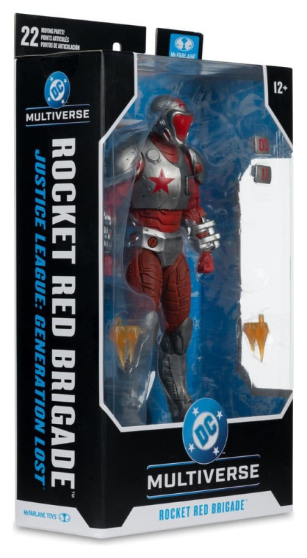 Justice League: Generation Lost DC Multiverse Action Figure Rocket Red Brigade 18 cm 7