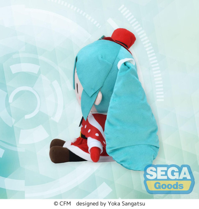 Character Vocal Series 01: Hatsune Miku Fuwa Petit Plush Figure Hatsune Miku Christmas LL 35 cm 1