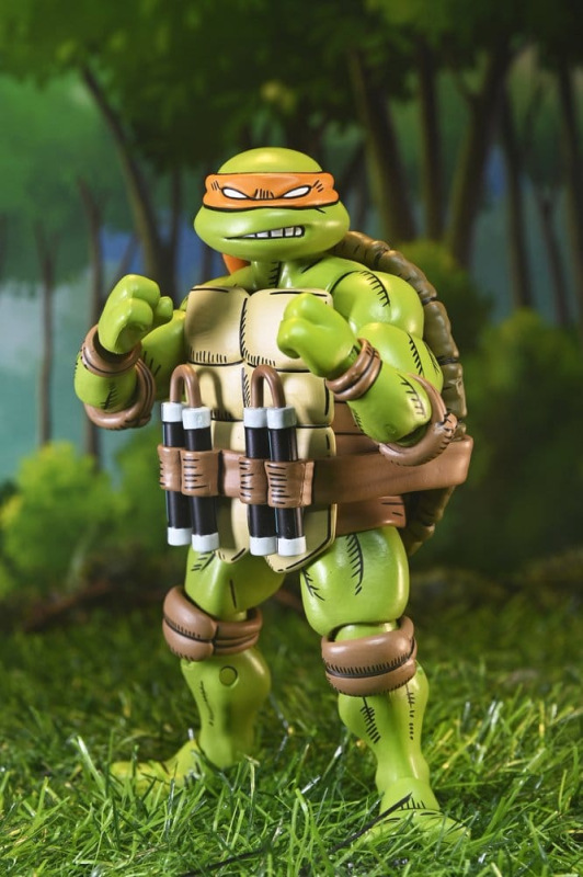 Teenage Mutant Ninja Turtles x Usagi Yojimbo Ultimate Action Figure Michelangelo 18 cm 8
