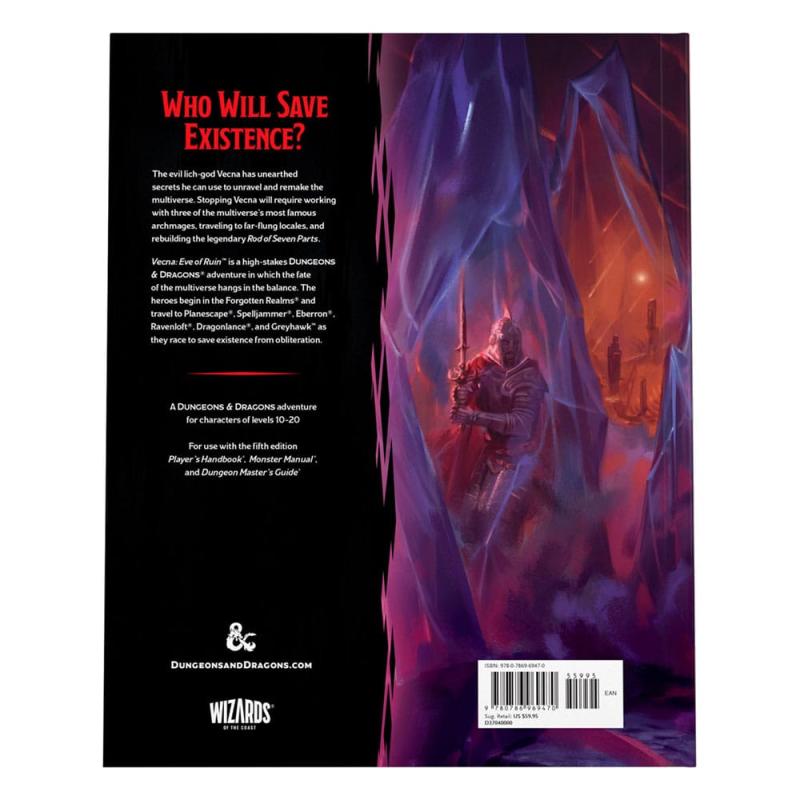 Dungeons & Dragons RPG Adventure Vecna: Eve of Ruin english