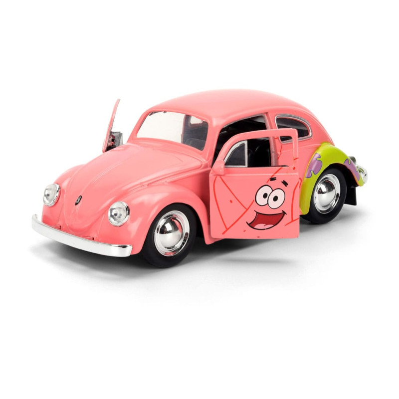 Spongebob Squarepants Diecast Model 1/32 1959 VW Beetle Patrick 7