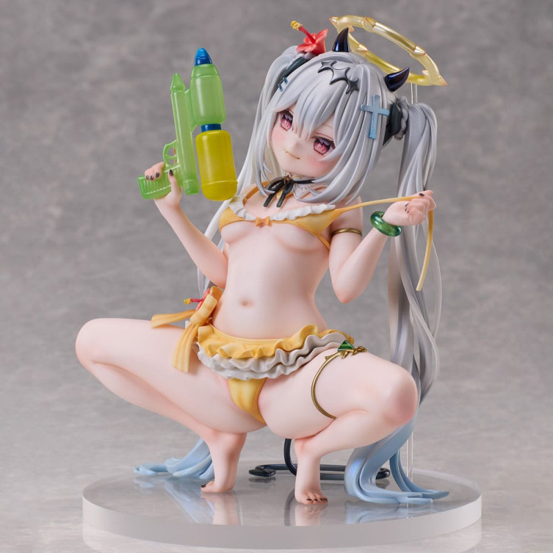 Original Character PVC Statue 1/6 Silver-Haired Girl Illustrated by Chihiro 18 cm 1