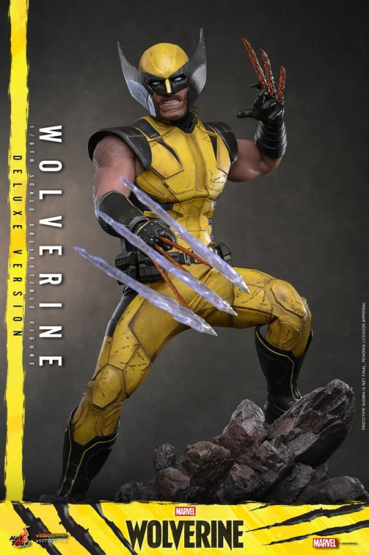 Marvel Video Game Masterpiece Action Figure 1/6 Wolverine (Deluxe Version) 29 cm 10