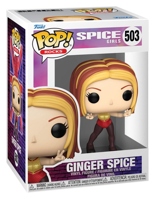 Spice Girls POP! Rocks Vinyl Figure Ginger Spice 9 cm 1