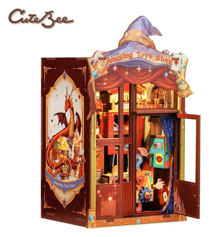 Book Nook Amazing Toy Store 17 x 12 cm 11