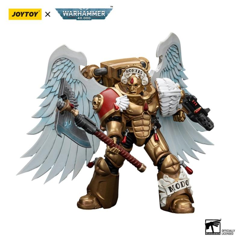 Warhammer The Horus Heresy Action Figure 1/18 Blood Angels Sanguinary Guard with Encarmine Axe and I