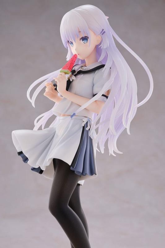 Summer Pockets REFLECTION BLUE PVC Statue 1/7 Shiroha Naruse 24 cm 12