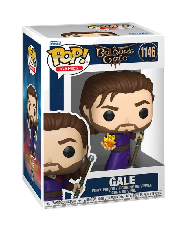 Baldur's Gate 3 POP! Games Vinyl Figures Gale with Glow Chase 9 cm Assortment (6) 5