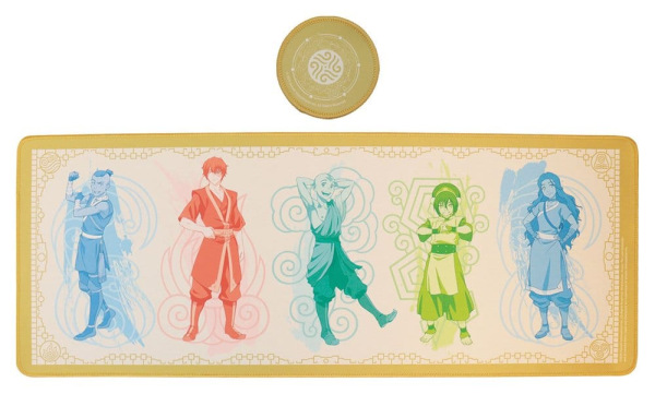 Avatar: The Last Airbender Desk Pad & Coaster Set Elements