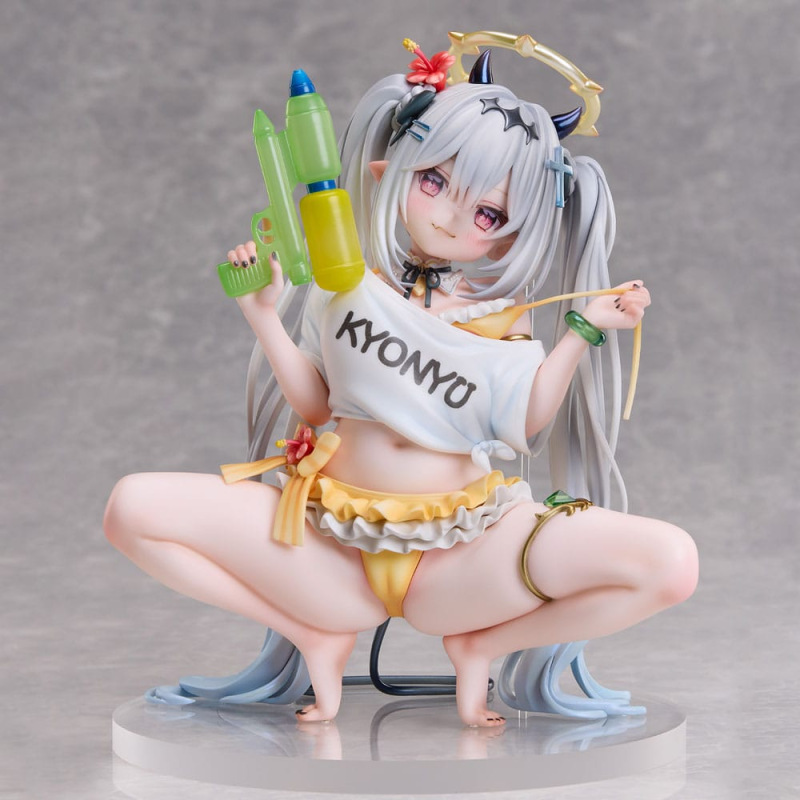 Original Character PVC Statue 1/6 Silver-Haired Girl Illustrated by Chihiro 18 cm 6