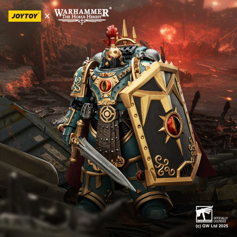 Warhammer The Horus Heresy Action Figure Sons of Horus Little Horus Aximand Captain of the 5th Compa 1