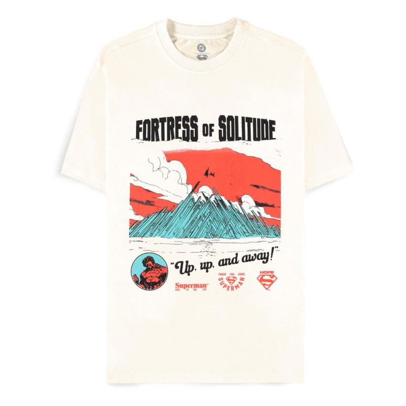 DC Comics T-Shirt Superman Fortress Size L