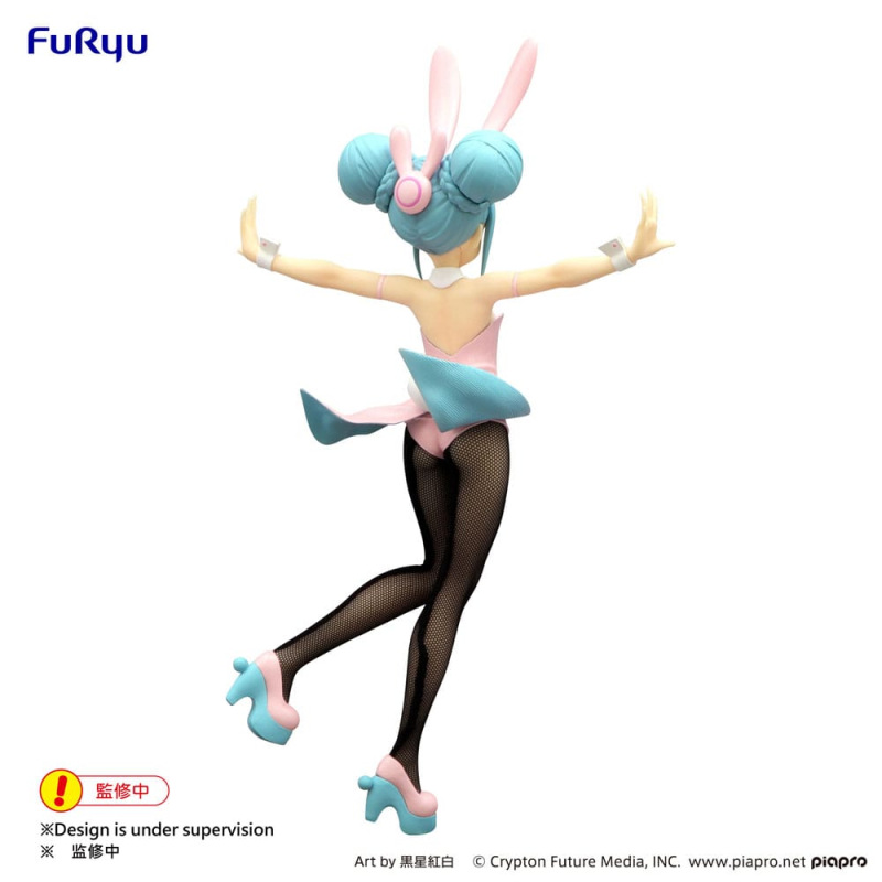 Hatsune Miku BiCute Bunnies PVC Statue Wink Pearl Pink Color Ver. 30 cm 5