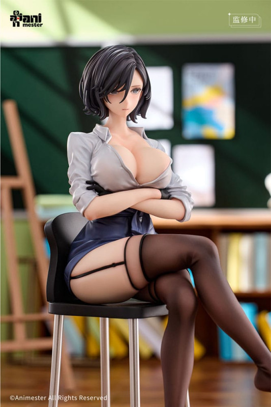 Original Character Statue 1/6 Rumi After-School Art Instruction 22 cm 8