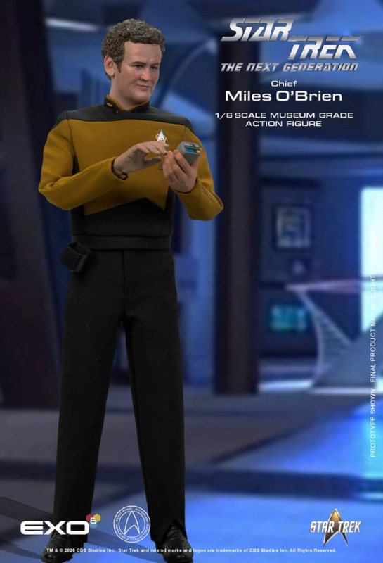 Star Trek: The Next Generation Action Figure 1/6 Chief Miles O'Brien Essential Version 30 cm 3