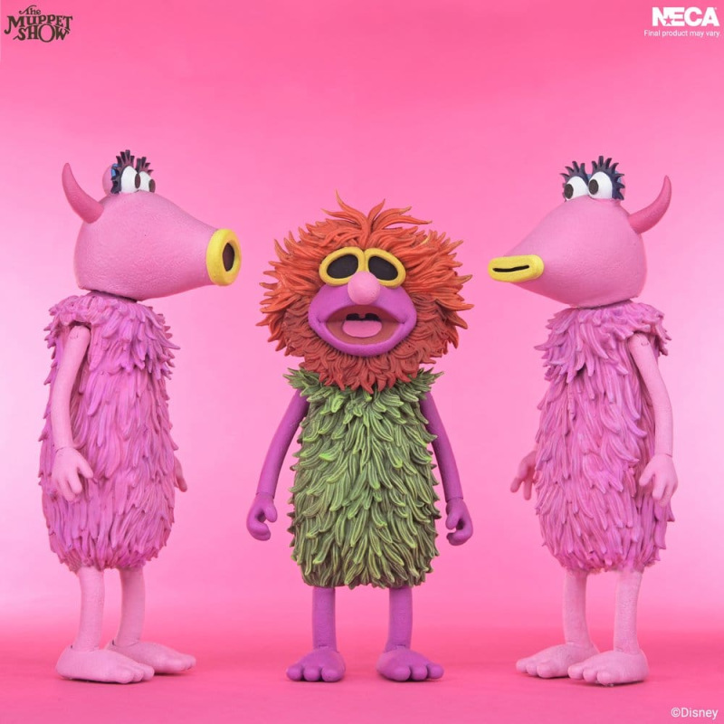 The Muppet Show Ultimate Action Figures 3-Pack Mahna Mahna and The Snowths 18 cm 2