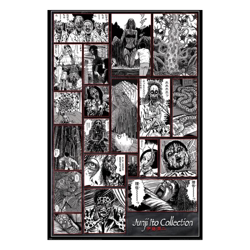 Junji Ito Poster Pack Collection of the Macabre 61 x 91 cm (4)
