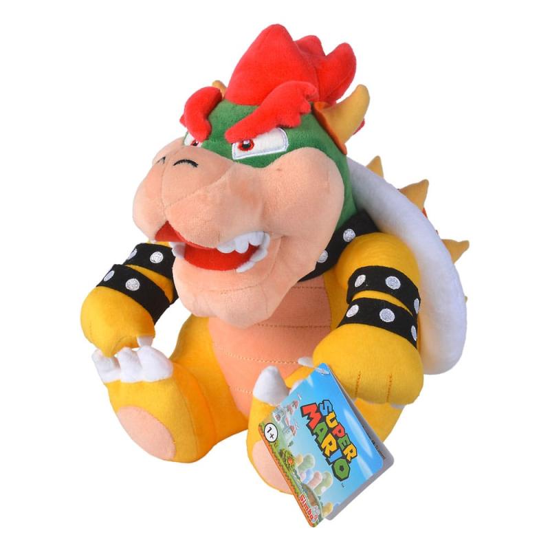 Super Mario Plush Figure Bowser 27 cm