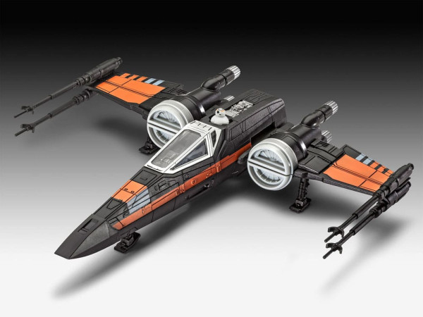 Star Wars Model Kit 1/78 Poe's X-Wing Fighter 22 cm 6