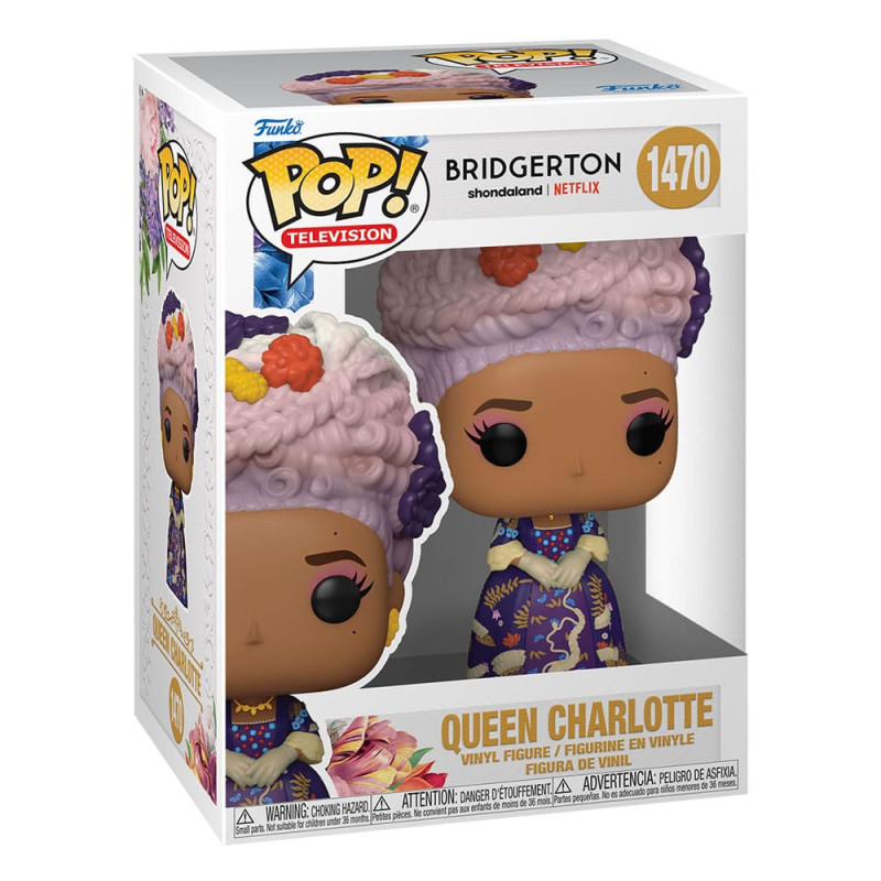 Bridgerton POP! TV Vinyl Figure Queen Charlotte 9 cm 1