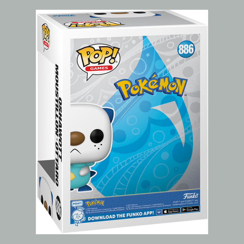 Pokemon POP! Games Vinyl Figure Oshawott (EMEA) 9 cm 2