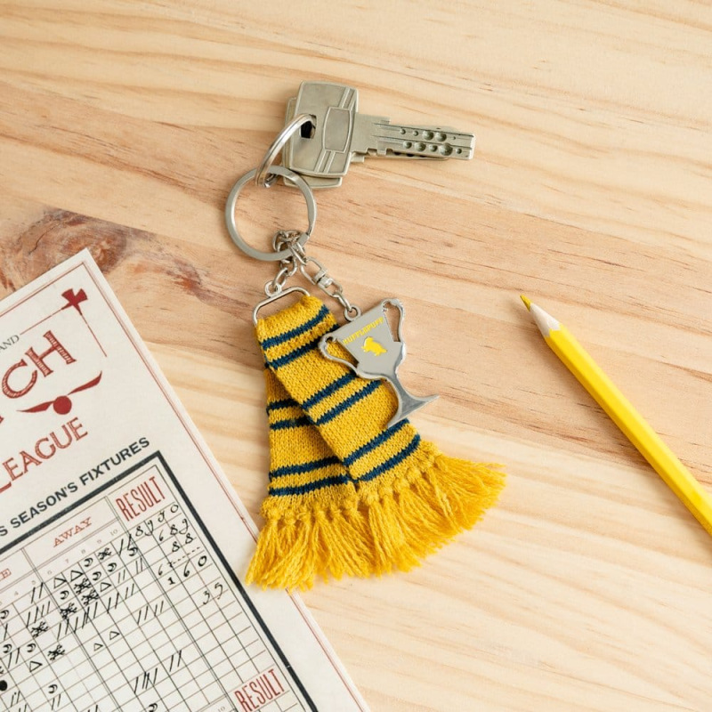 Harry Potter Keyring Hufflepuff Scarf 15 cm 2