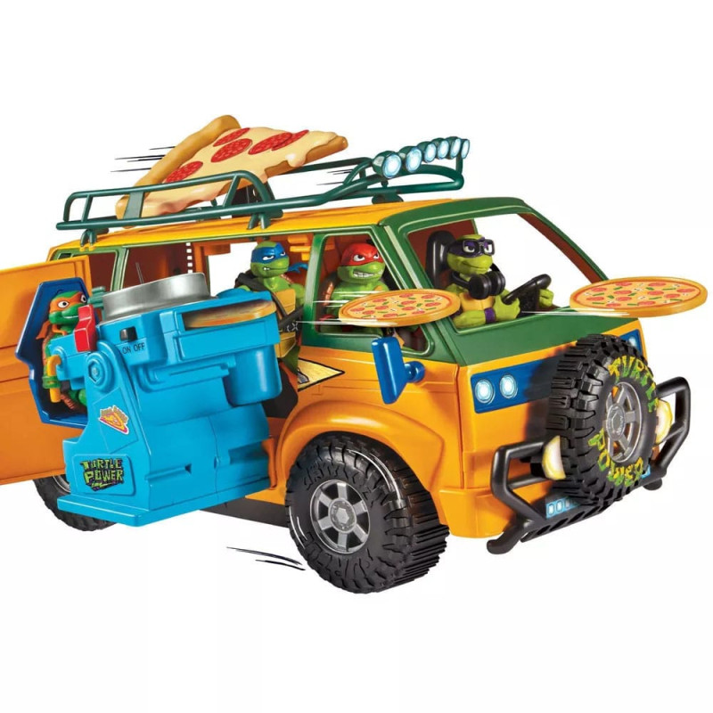 Teenage Mutant Ninja Turtles: Mutant Mayhem Vehicle Pizzafire Van 20 cm 6