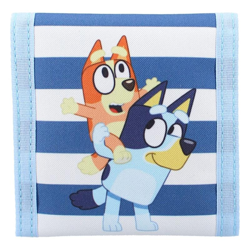 Bluey Wallet Black Bluey Jump Into Fun