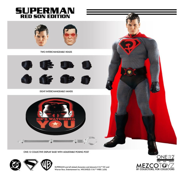 DC Comics One:12 Collective Action Figure 1/12 Superman: Red Son 17 cm 1