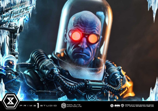 DC Comics Real Elite Masterline Series Statue 1/3 Batman (Comics) Mr. Freeze Heart of Ice (Design by 3
