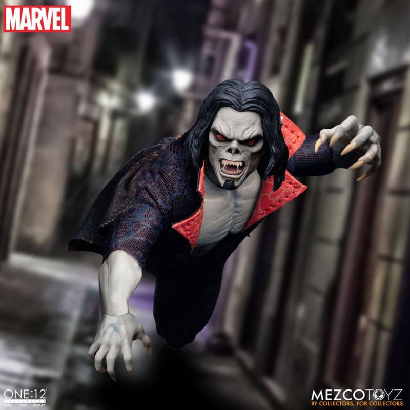 Marvel Universe: Morbius 1/12 PVC Action Figure -  Mezco Toys