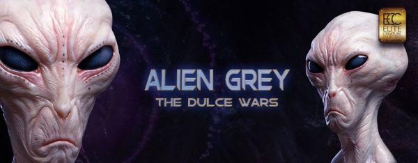 The Dulce Wars: Alien Grey 61 cm Life-Size Bust - Elite Creature Collectibles