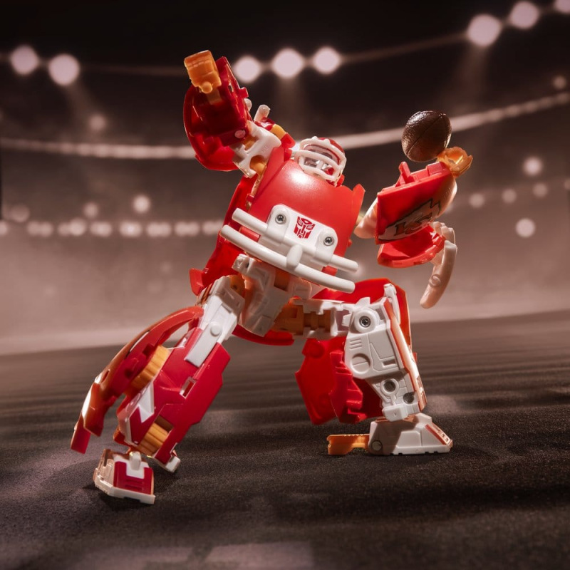 Transformers x NFL Action Figure Kansas City Chiefs: KC-59 14 cm 1
