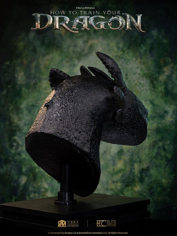How to Train Your Dragon Life Size Bust Toothless 66 cm 4