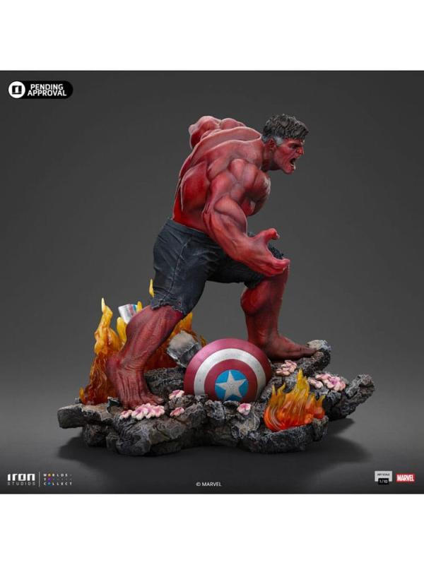 Marvel Art Scale Statue 1/10 Red Hulk 23 cm 4