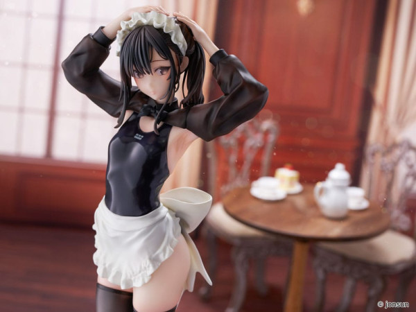 Original Character PVC Statue 1/6 Sakura Shiori Competition Swimsuit Maid 27 cm 2