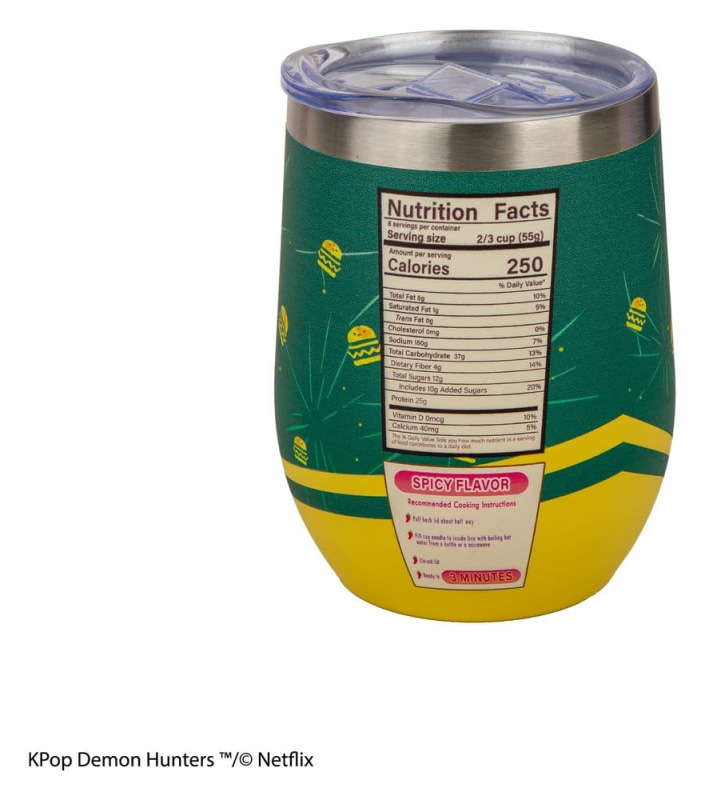 KPop Demon Hunters Travel Mug Zoey Hamburger 3