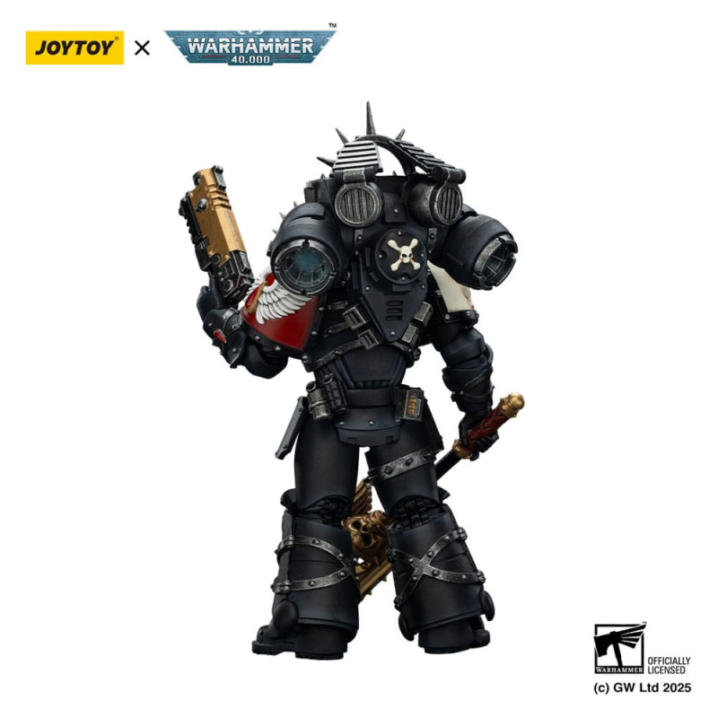Warhammer 40,000: Combat Patrol Blood Angels Action Figure Lemartes With Jump Pack Blood Crozius and 6