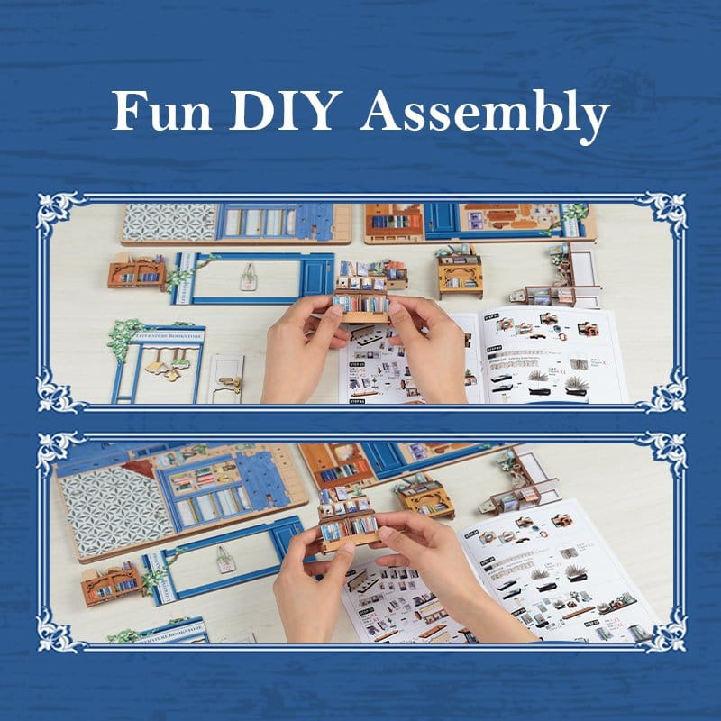 Book Nook Literature Bookstore 17 x 12 cm 7