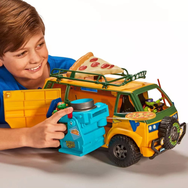 Teenage Mutant Ninja Turtles: Mutant Mayhem Vehicle Pizzafire Van 20 cm 3