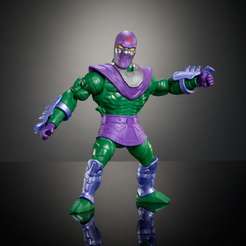 MOTU x TMNT: Turtles of Grayskull Deluxe Action Figure King Hiss 14 cm 6