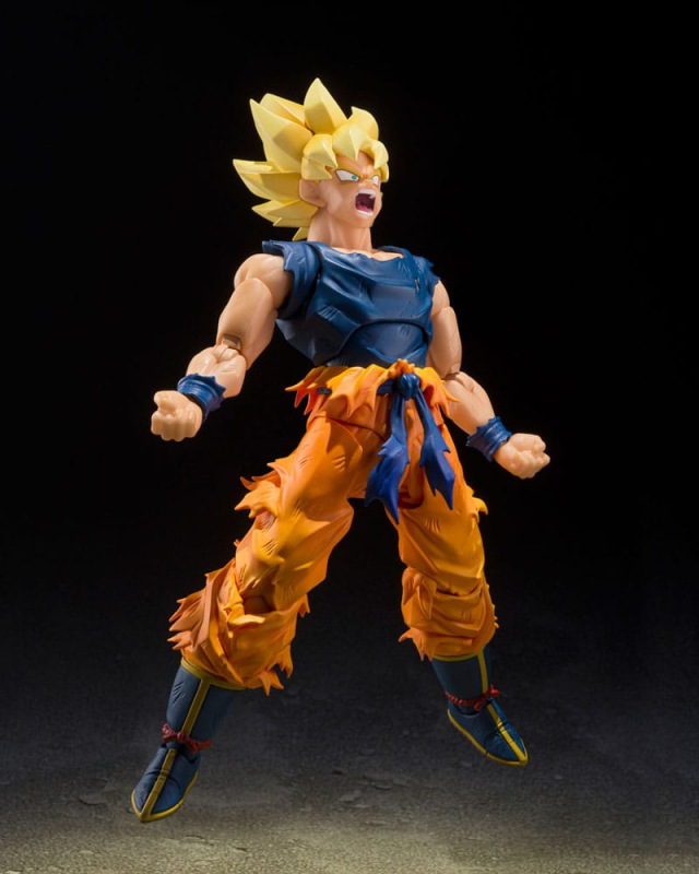 Dragon Ball Z S.H.Figuarts Action Figure Super Saiyan Son Goku (Fighter of Rage) 14 cm 3