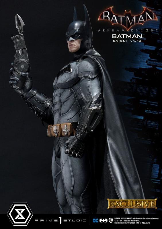 Batman Arkham Knight 1/3 Statue Batman Batsuit v7.43 Exclusive Version 86 cm