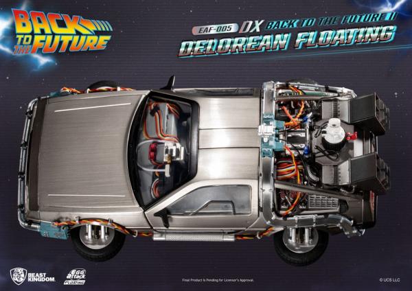 Back to the Future II: DeLorean Deluxe 20 cm Egg Attack Floating Statue - BKT