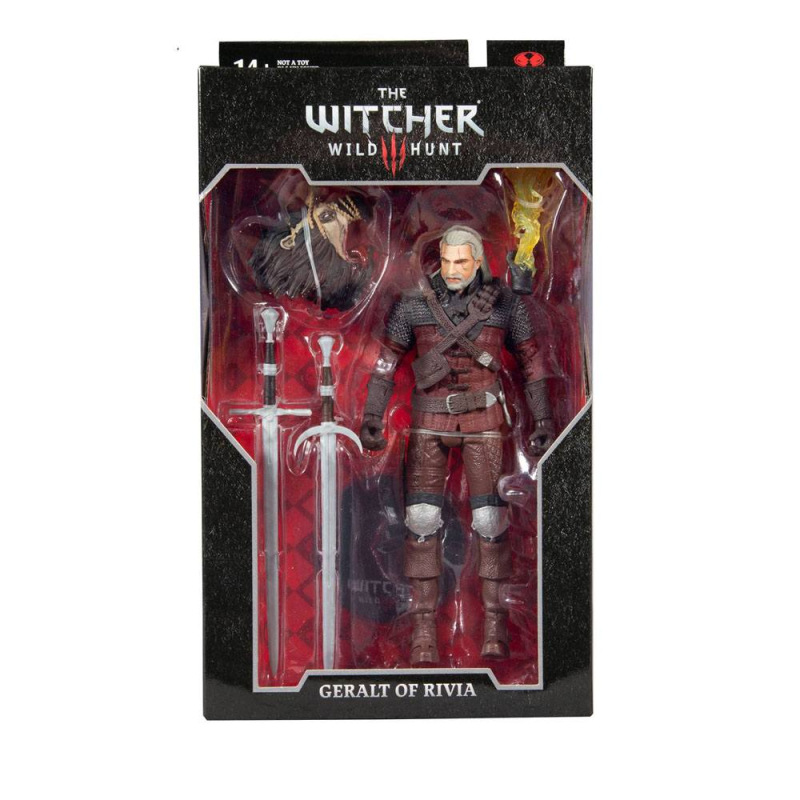The Witcher 3: Wild Hunt Action Figure Geralt of Rivia (Wolf Armor) 18 cm 7