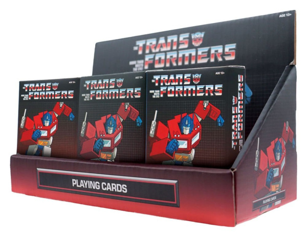 Transformers Playing Cards Display (12) 1