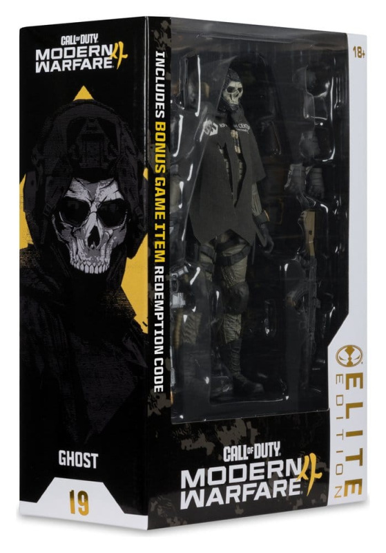 Call of Duty McFarlane Elite Edition Deluxe Action Figure Ghost (Call of Duty: Modern Warfare 4) #19 7
