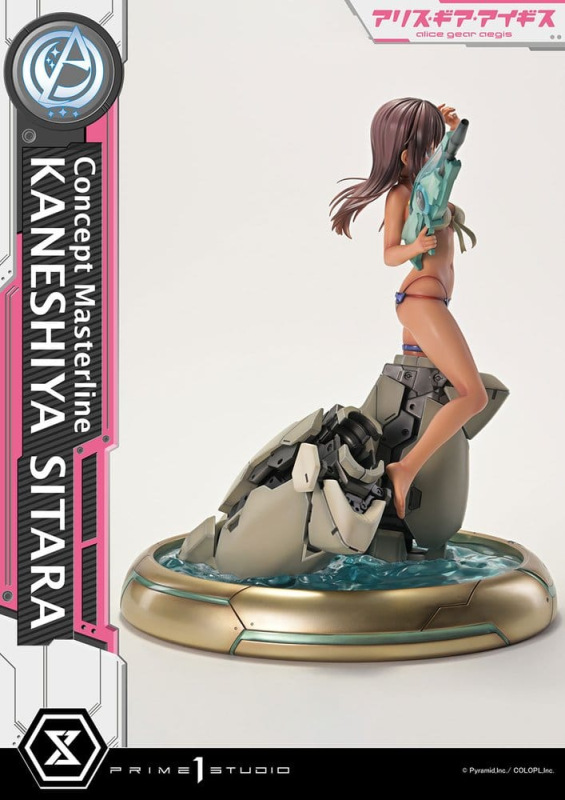 Alice Gear Aegis Concept Masterline Statue 1/5 Kaneshiya Sitara 35 cm 8